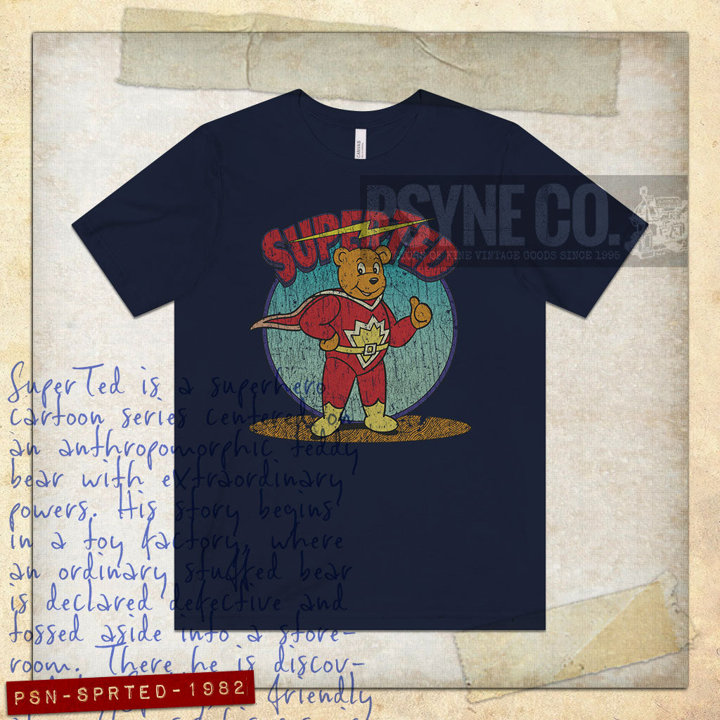 SuperTed 1982 Vintage Men's T-Shirt