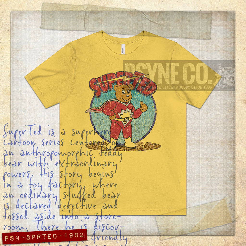 SuperTed 1982 Vintage Men's T-Shirt