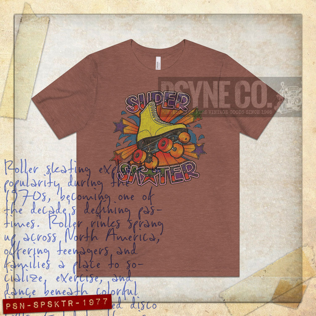 Super Skater 1977 Vintage Men’s T-Shirt