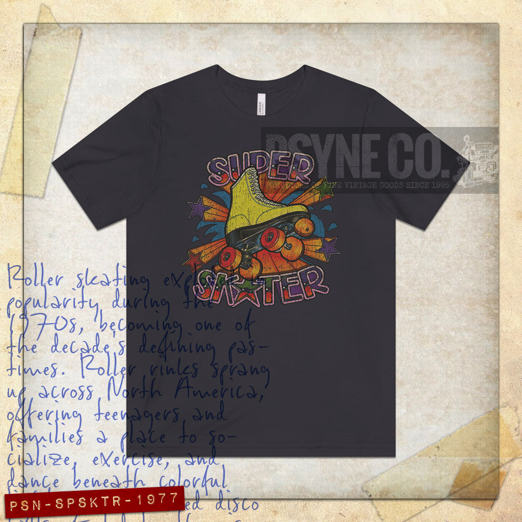 Super Skater 1977 Vintage Men’s T-Shirt