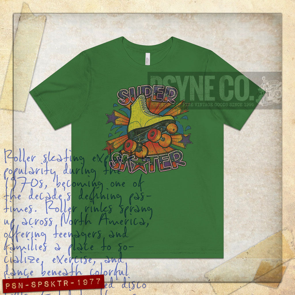 Super Skater 1977 Vintage Men’s T-Shirt