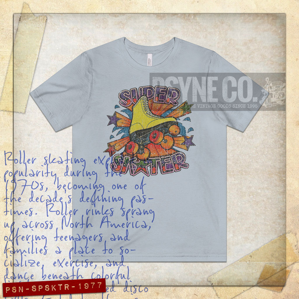 Super Skater 1977 Vintage Men’s T-Shirt