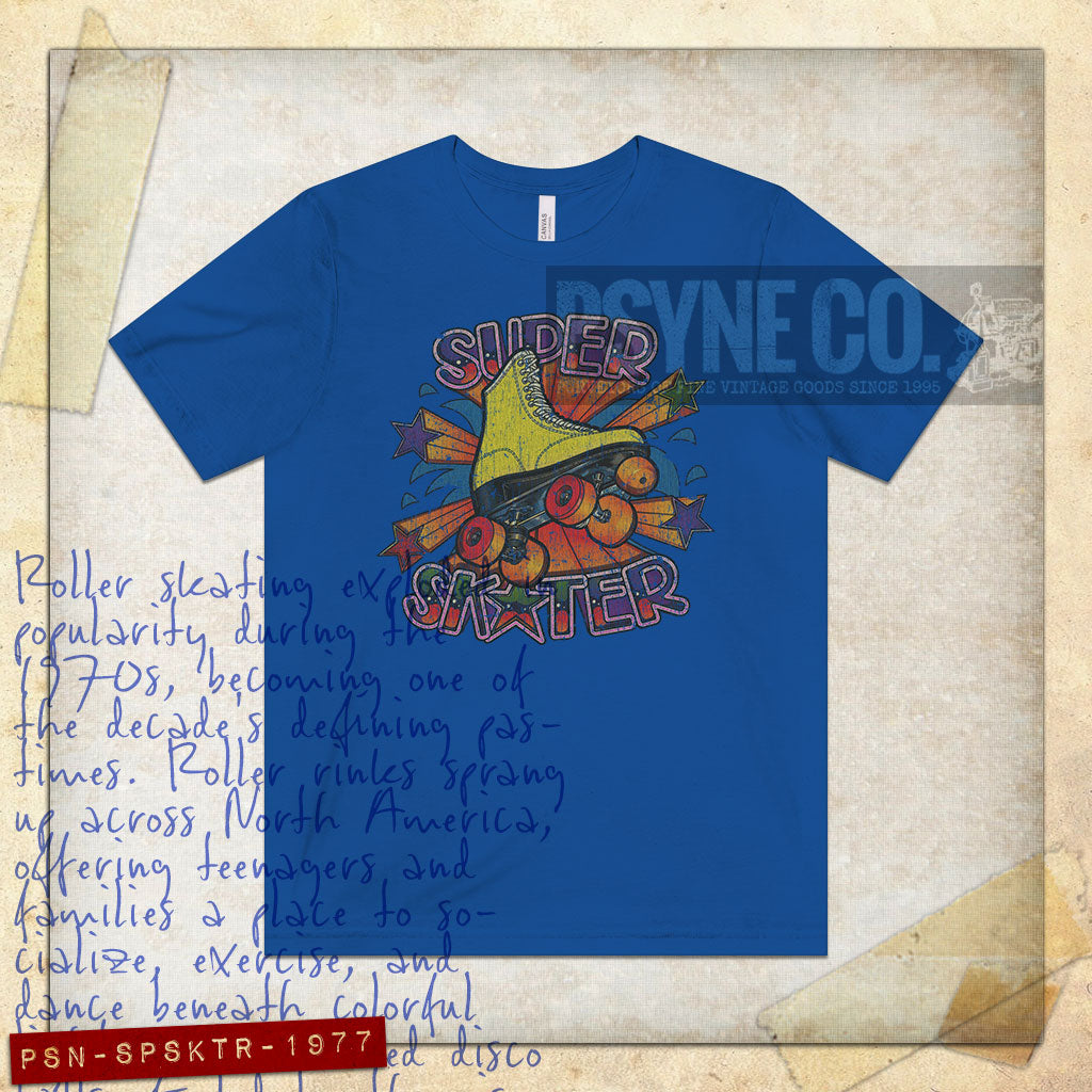 Super Skater 1977 Vintage Men’s T-Shirt