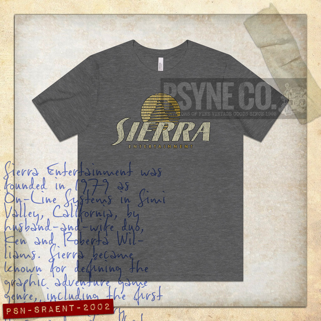 Sierra Entertainment 2002 Vintage Men's T-Shirt