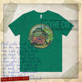 Surf Cat 1980 Vintage Men's T-Shirt
