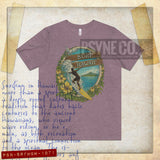 Surf Hawaii Big Waves 1971 Vintage Men's T-Shirt