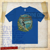 Surf Hawaii Big Waves 1971 Vintage Men's T-Shirt