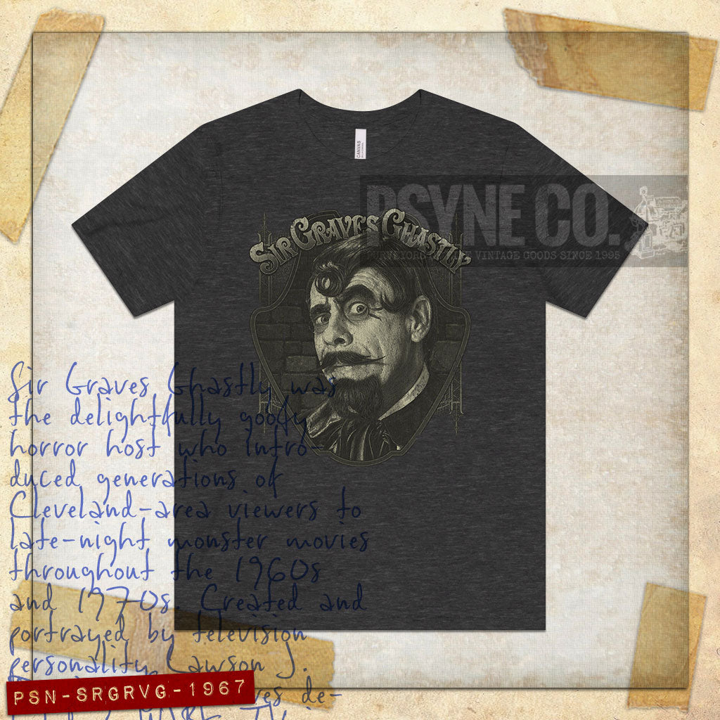 Sir Graves Ghastly 1967 Vintage Men's T-Shirt
