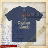 Sir Turtle of Cayman Islands 1963 Vintage Men's T-Shirt