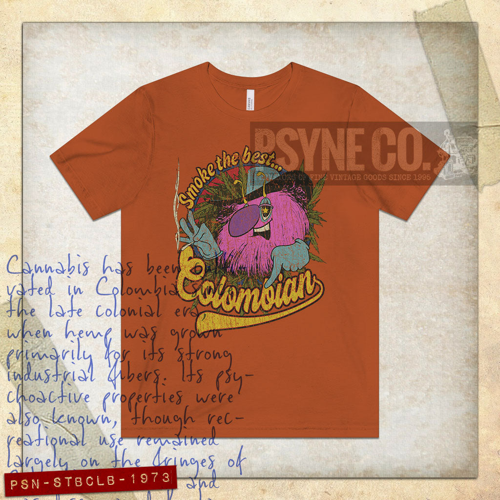 Smoke the best... Columbian 1973 Vintage Men's T-Shirt