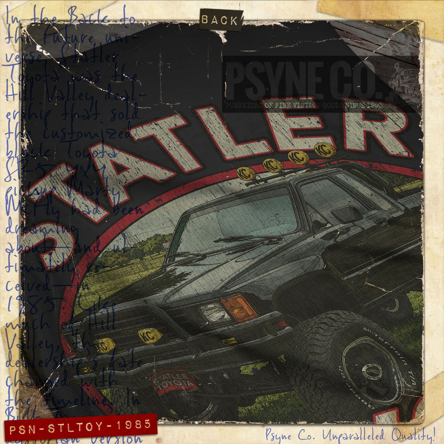 Statler Toyota 1985 F/B Vintage Men's T-Shirt