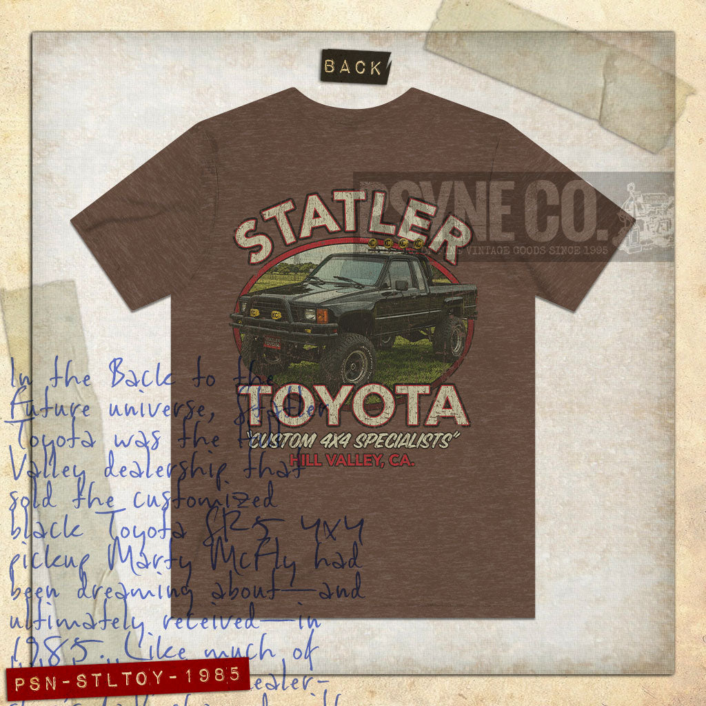 Statler Toyota 1985 F/B Vintage Men's T-Shirt