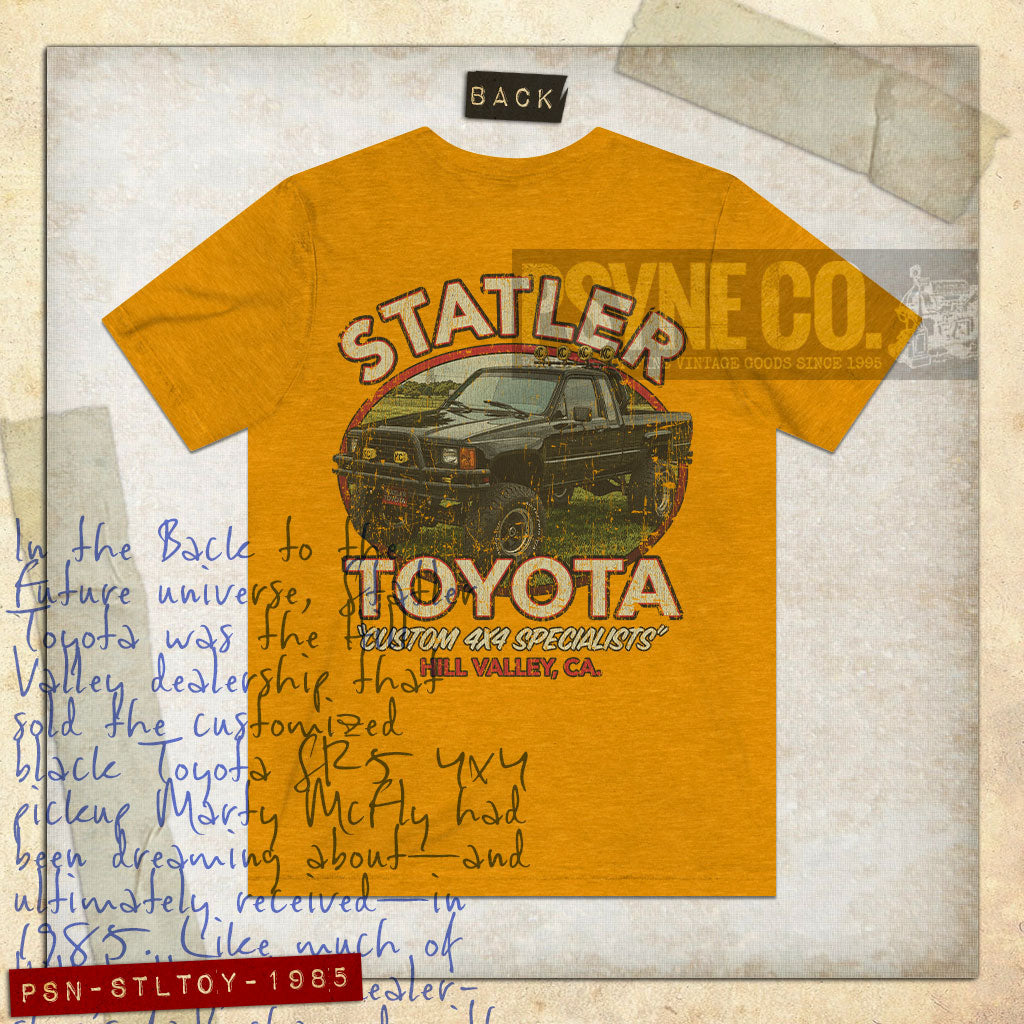 Statler Toyota 1985 F/B Vintage Men's T-Shirt