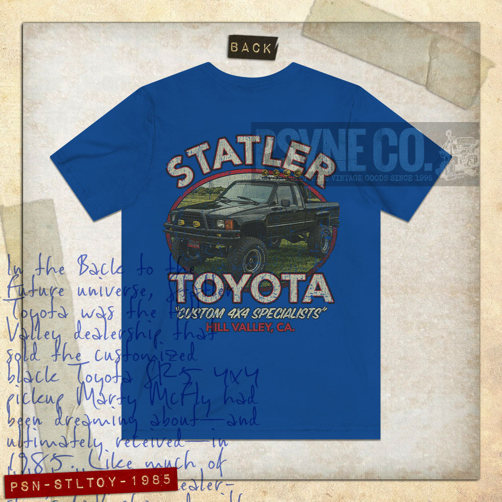 Statler Toyota 1985 F/B Vintage Men's T-Shirt