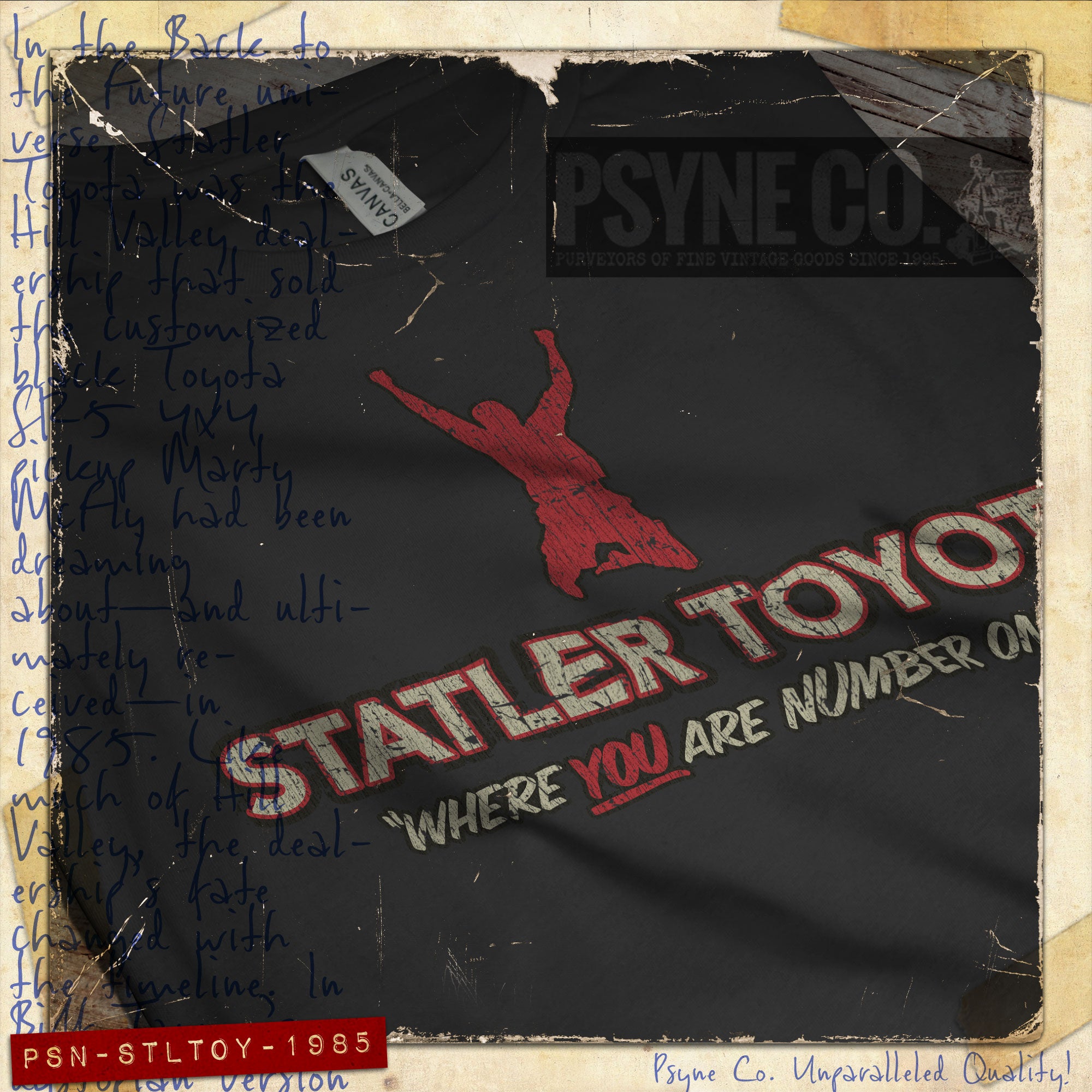 Statler Toyota 1985 F/B Vintage Men's T-Shirt