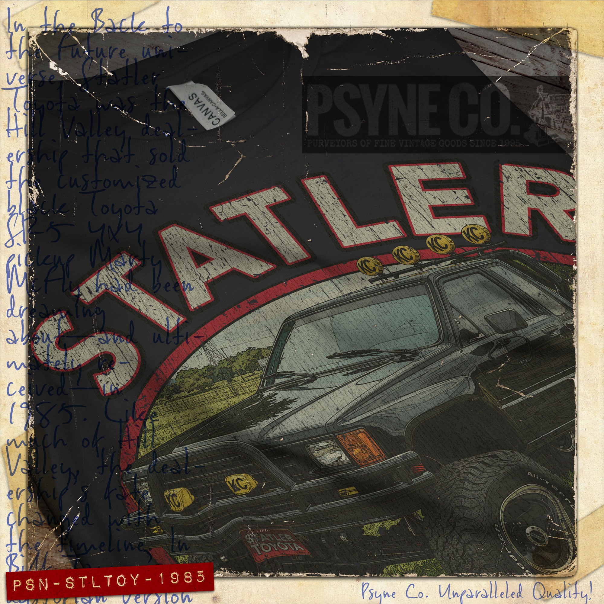 Statler Toyota 1985 Vintage Men's T-Shirt