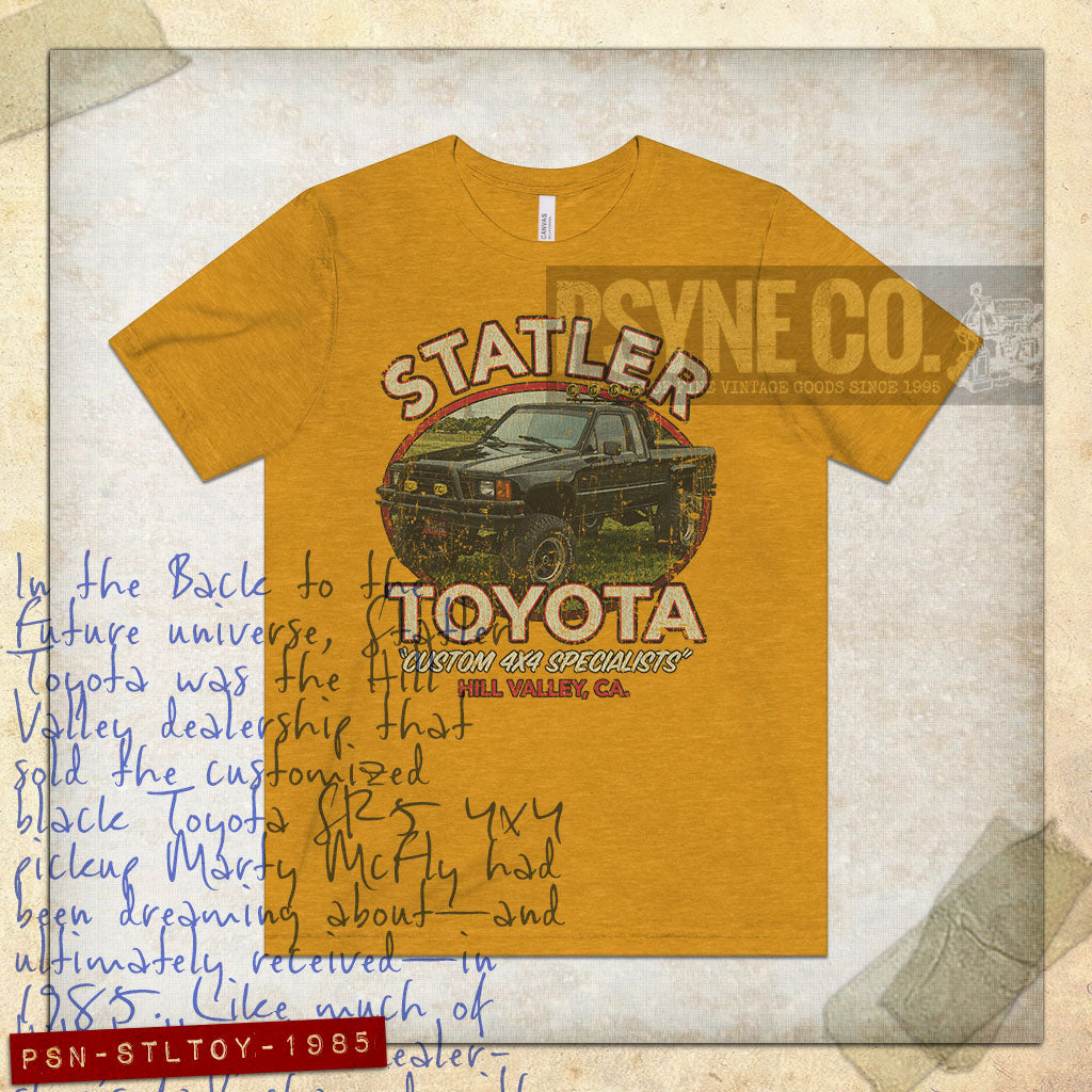 Statler Toyota 1985 Vintage Men's T-Shirt