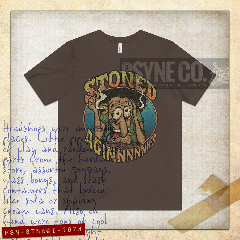 Stoned Aginnnnnnnn! 1974 Vintage Men's T-Shirt