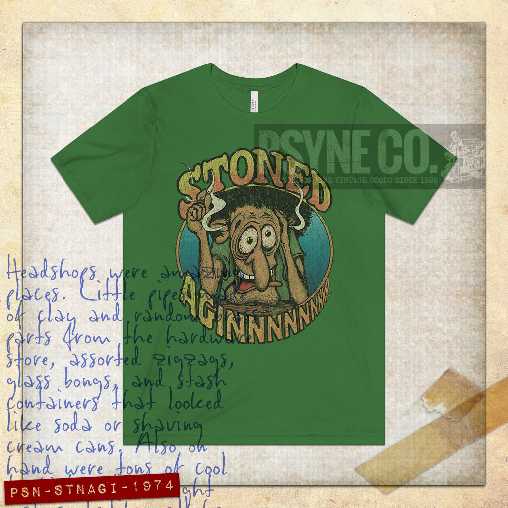 Stoned Aginnnnnnnn! 1974 Vintage Men's T-Shirt