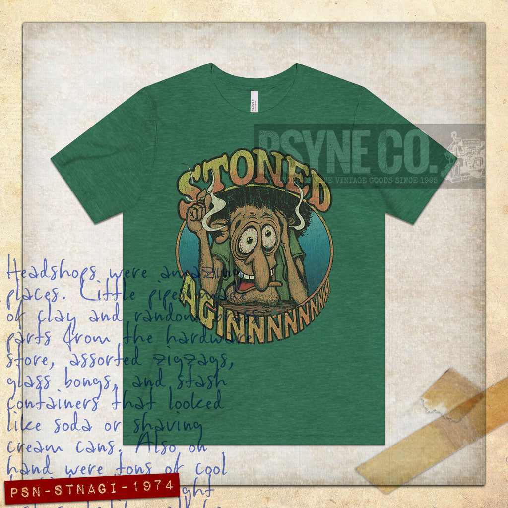 Stoned Aginnnnnnnn! 1974 Vintage Men's T-Shirt