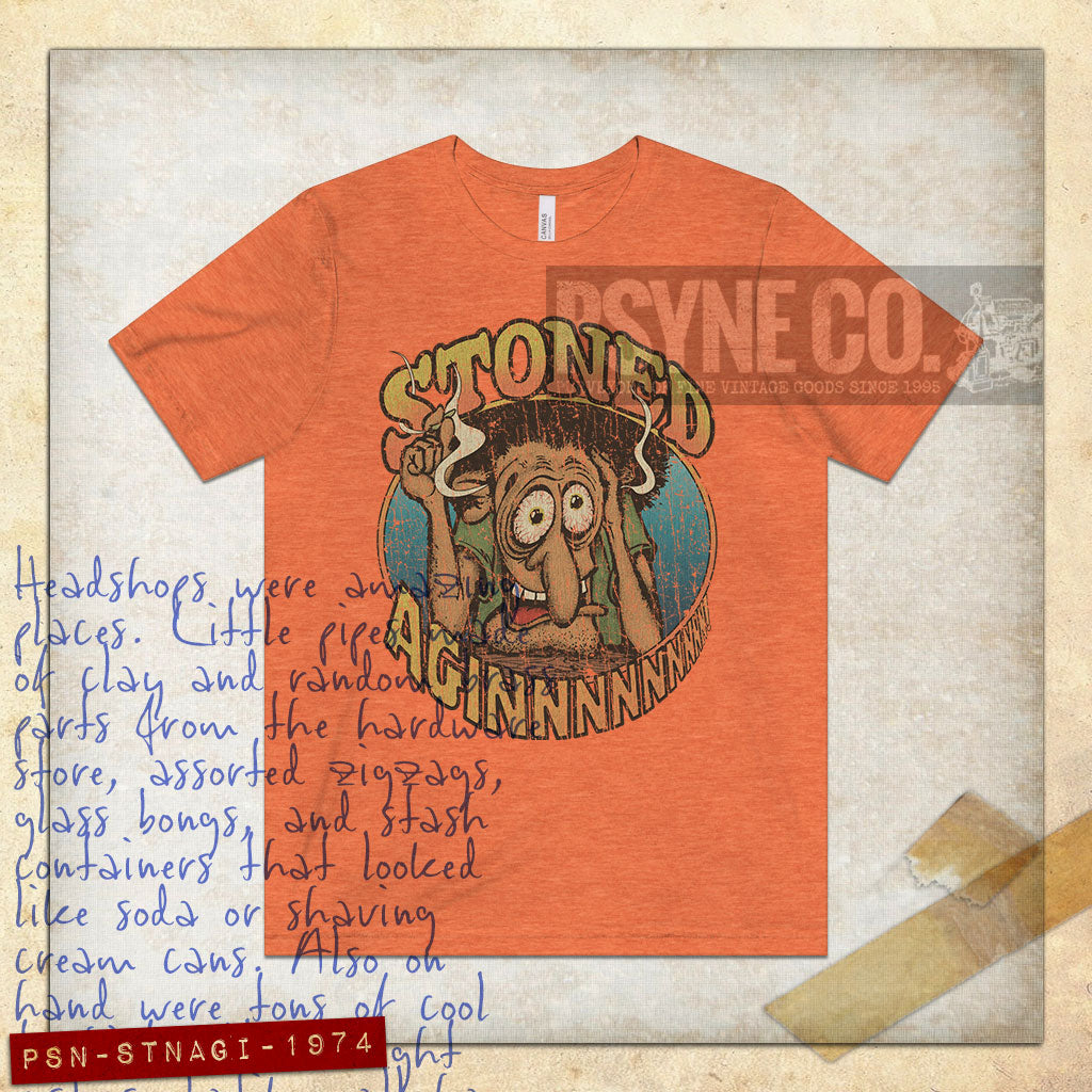 Stoned Aginnnnnnnn! 1974 Vintage Men's T-Shirt