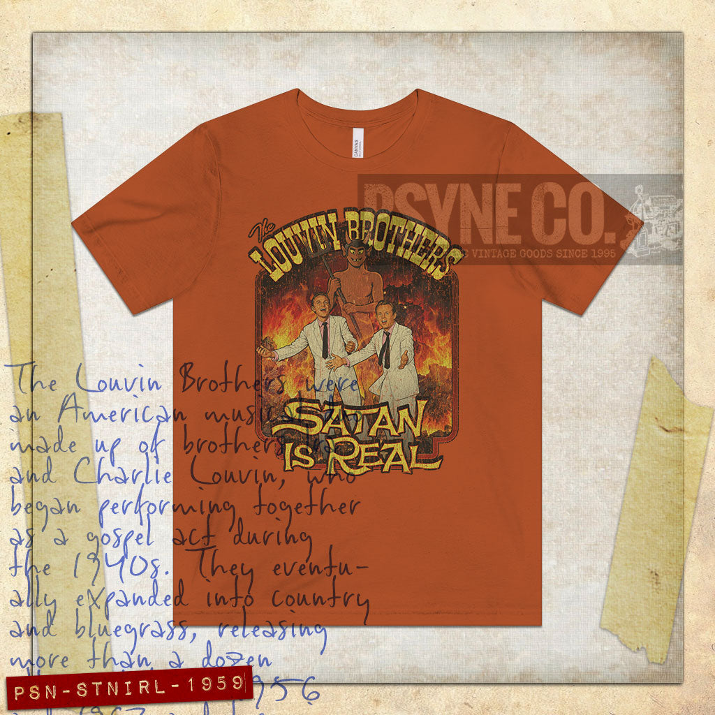Satan is Real 1959 Vintage Men's T-Shirt