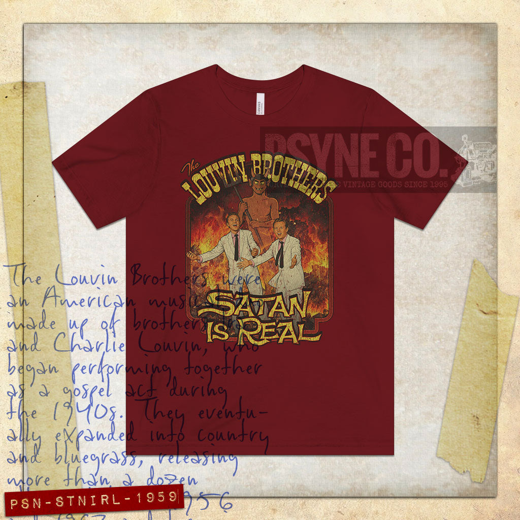 Satan is Real 1959 Vintage Men's T-Shirt