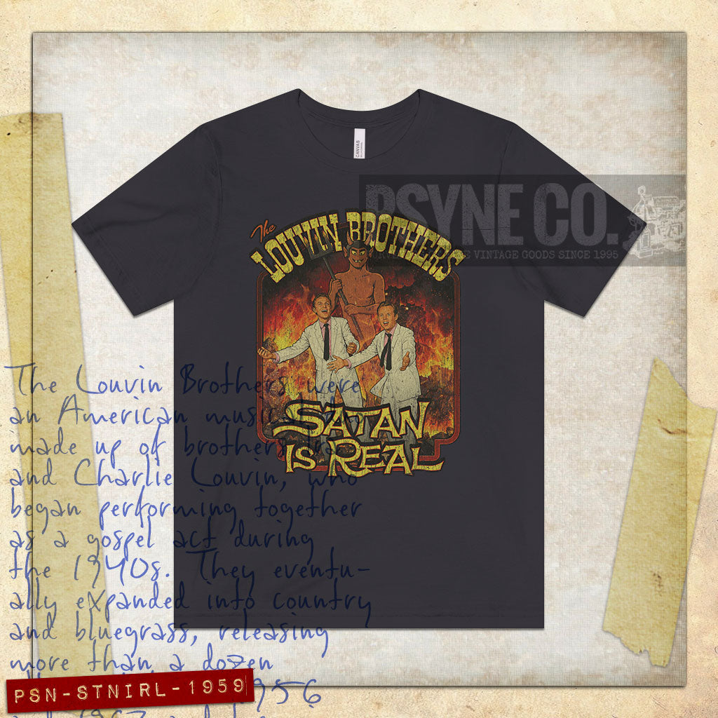 Satan is Real 1959 Vintage Men's T-Shirt