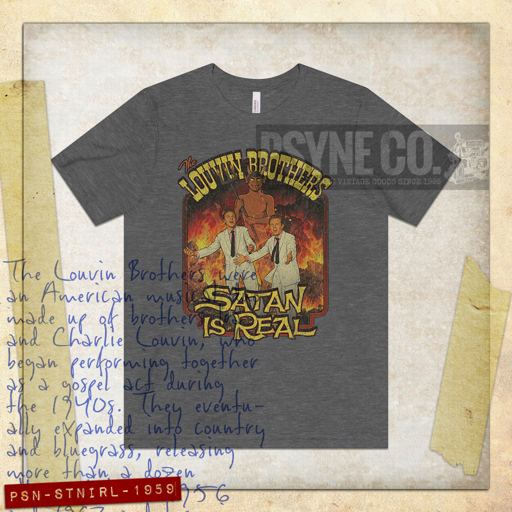 Satan is Real 1959 Vintage Men's T-Shirt