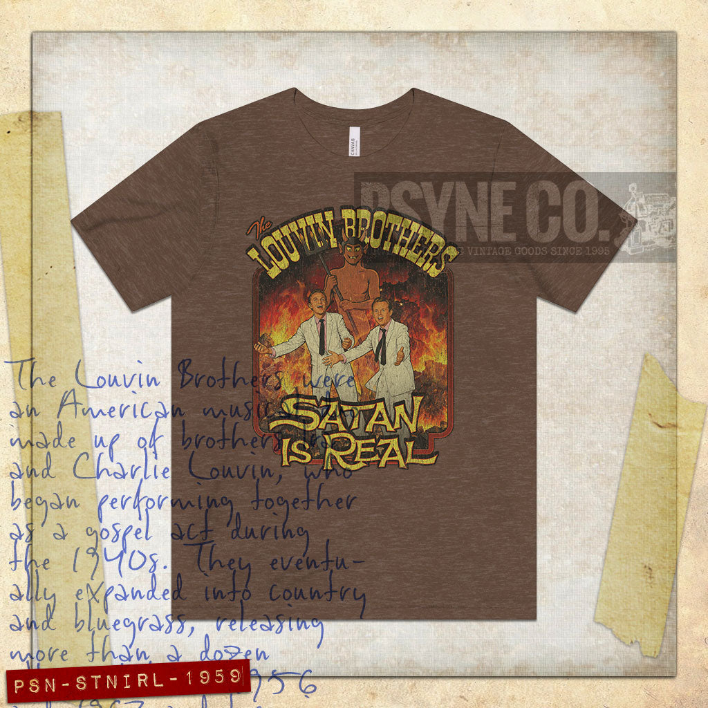 Satan is Real 1959 Vintage Men's T-Shirt