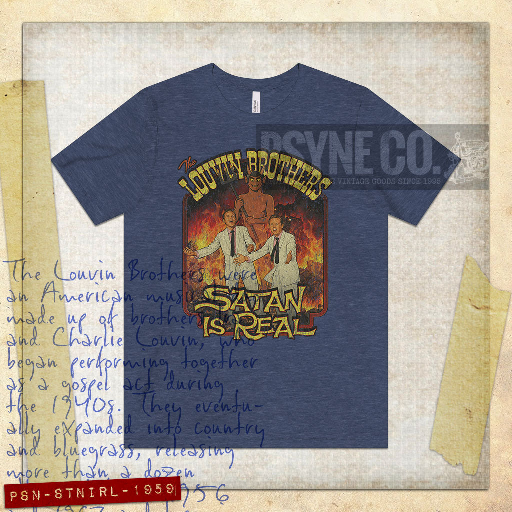 Satan is Real 1959 Vintage Men's T-Shirt
