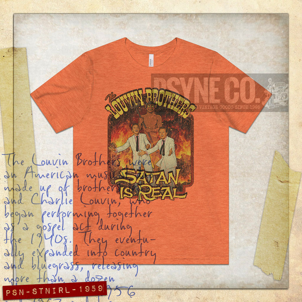 Satan is Real 1959 Vintage Men's T-Shirt