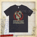 Stop Cat Juggling 1979 Vintage Men’s T-Shirt