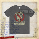 Stop Cat Juggling 1979 Vintage Men’s T-Shirt