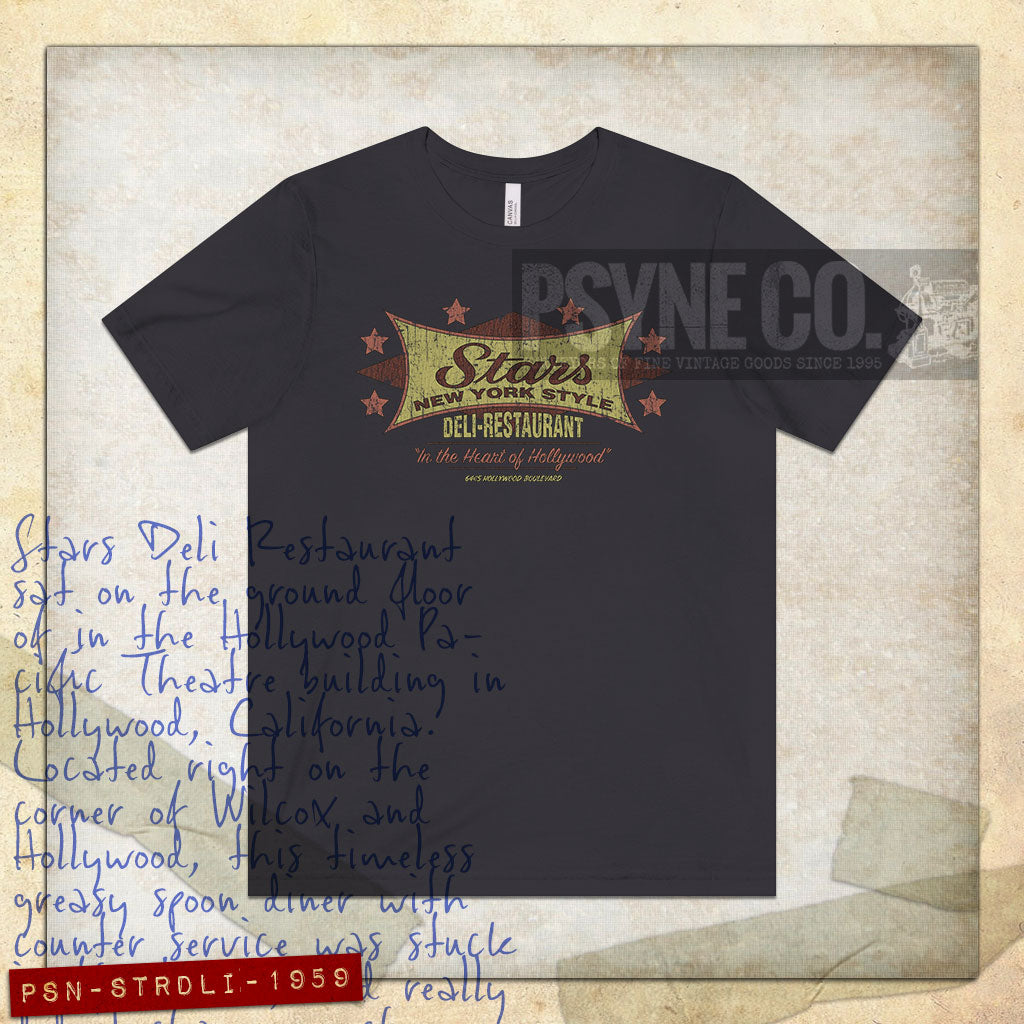 Stars Deli Restaurant 1959 Vintage Men's T-Shirt
