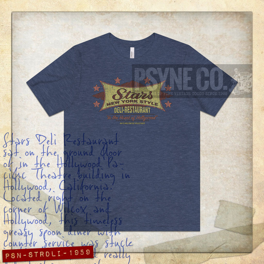 Stars Deli Restaurant 1959 Vintage Men's T-Shirt