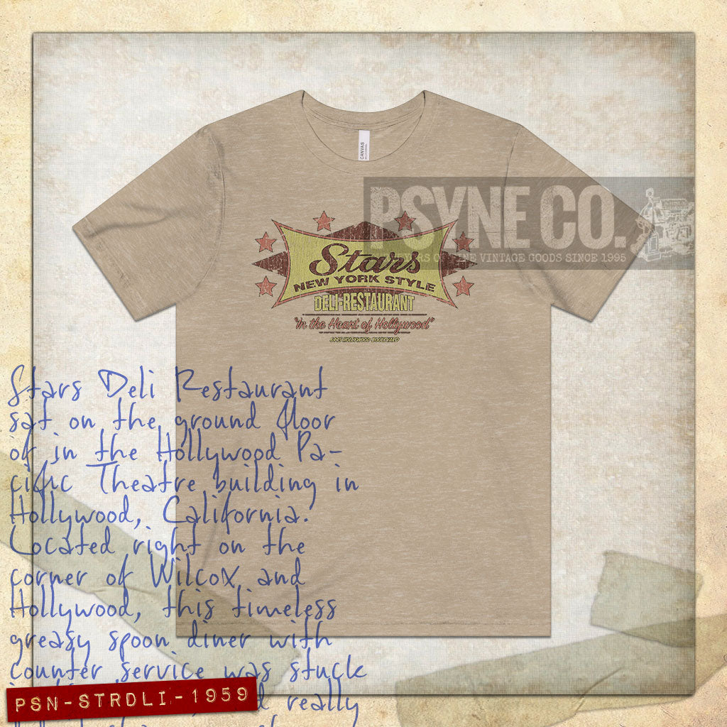 Stars Deli Restaurant 1959 Vintage Men's T-Shirt