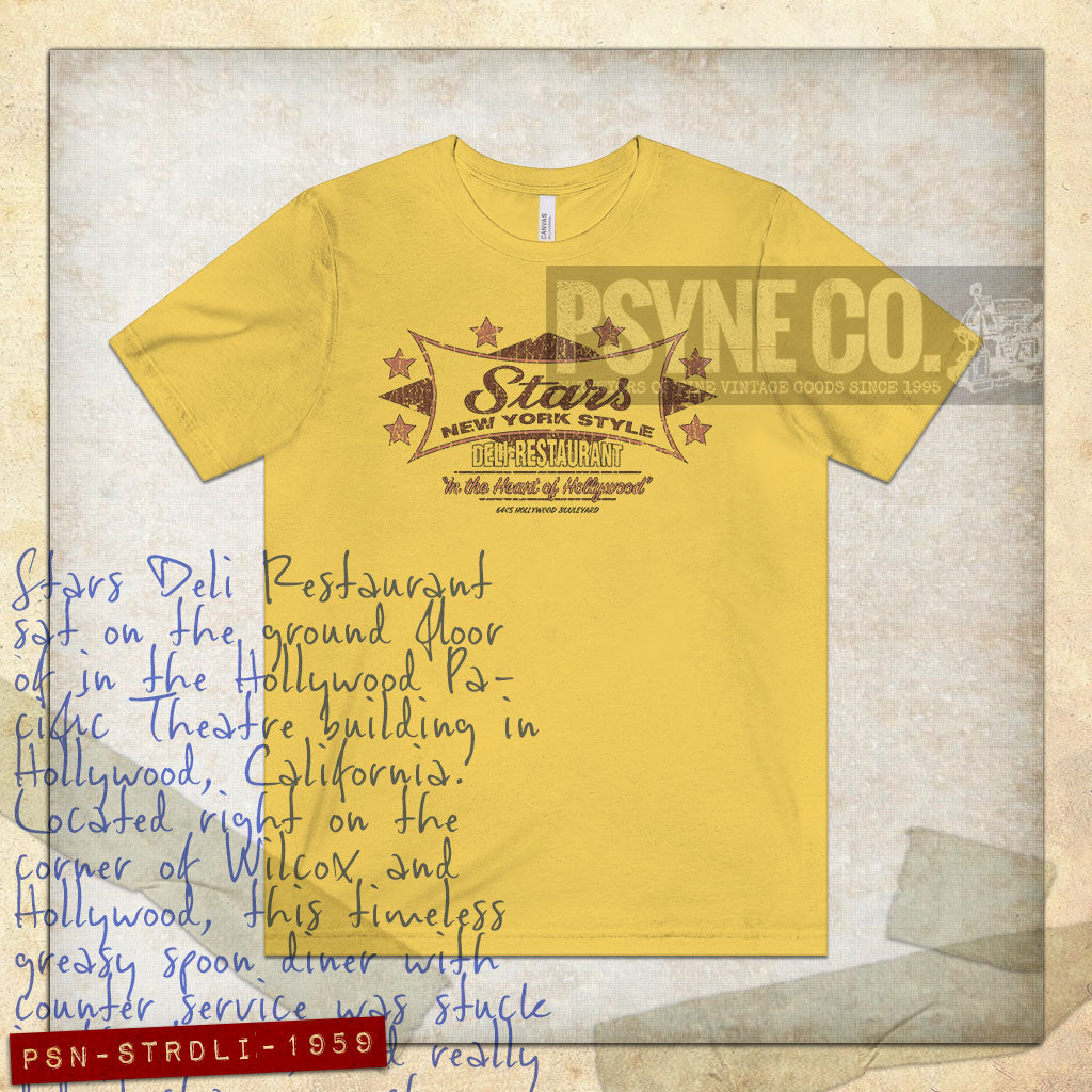 Stars Deli Restaurant 1959 Vintage Men's T-Shirt