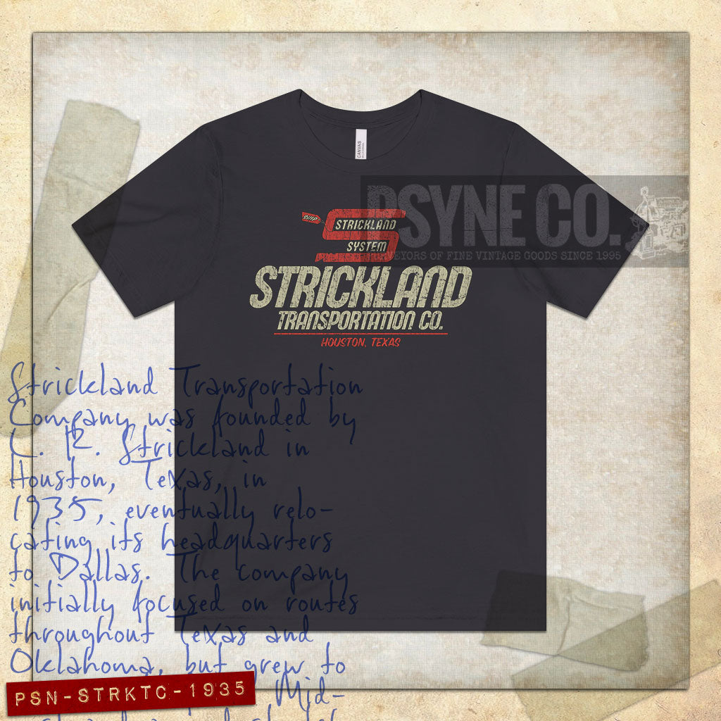 Strickland Transportation Company 1935 Vintage Men's T-Shirt