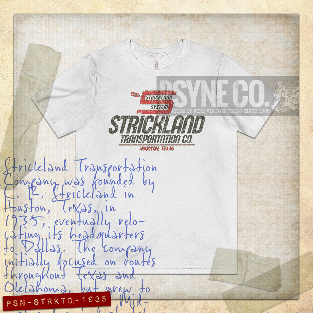 Strickland Transportation Company 1935 Vintage Men's T-Shirt