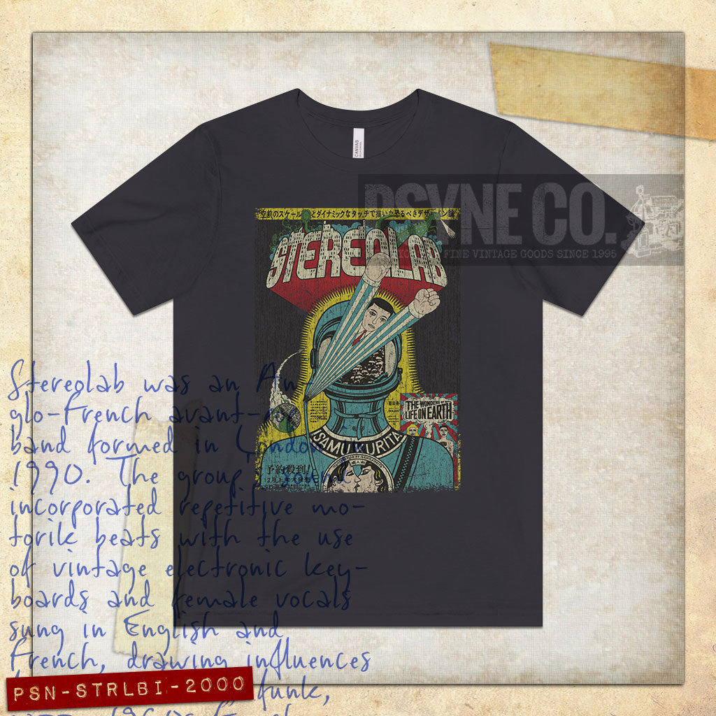 Stereolab Isamu Kurita 2000 Vintage Men's T-Shirt