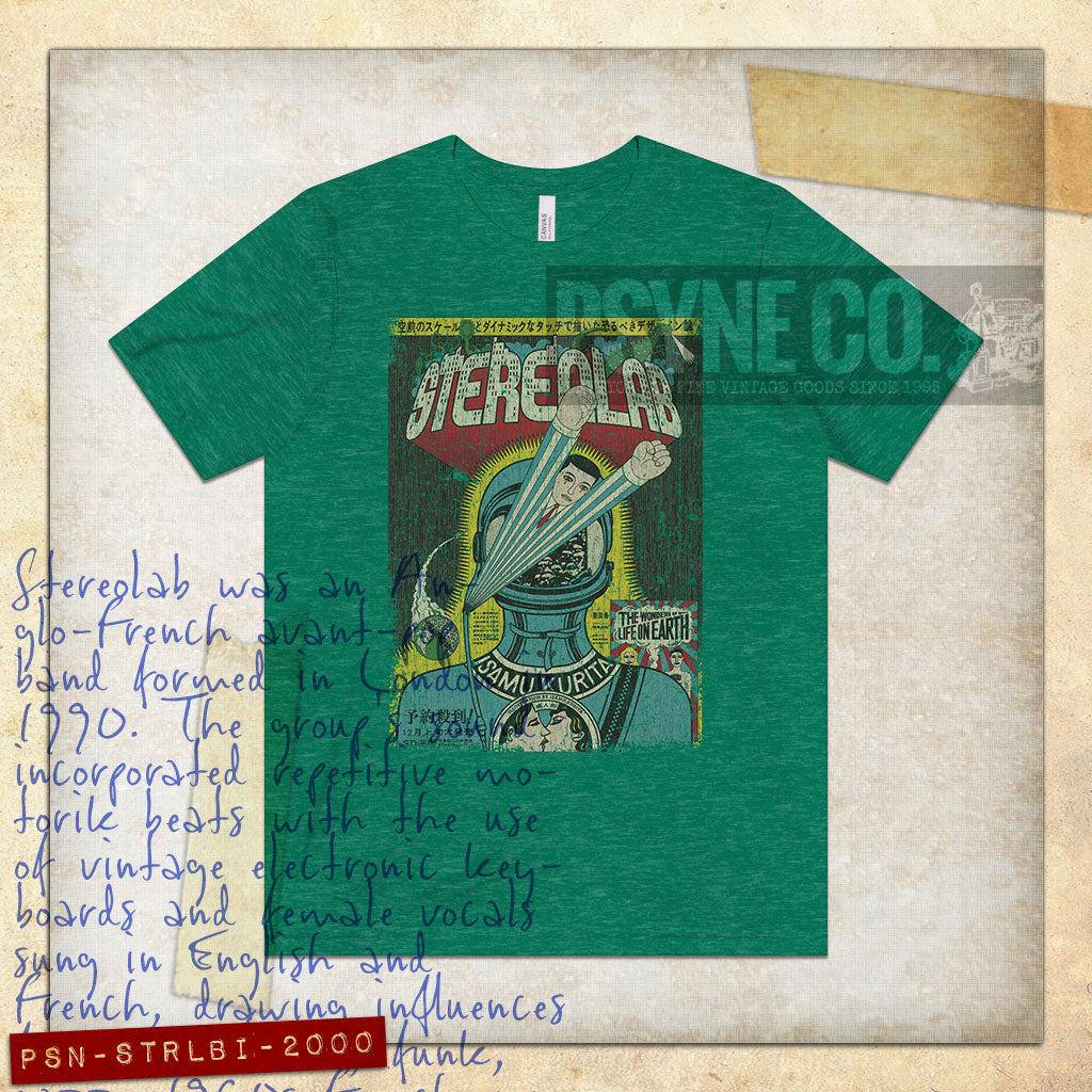 Stereolab Isamu Kurita 2000 Vintage Men's T-Shirt