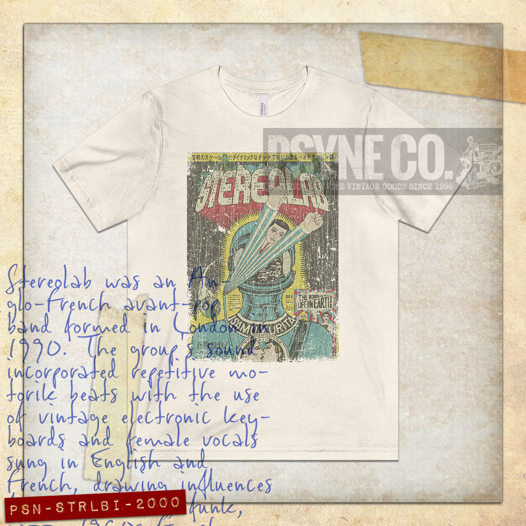 Stereolab Isamu Kurita 2000 Vintage Men's T-Shirt