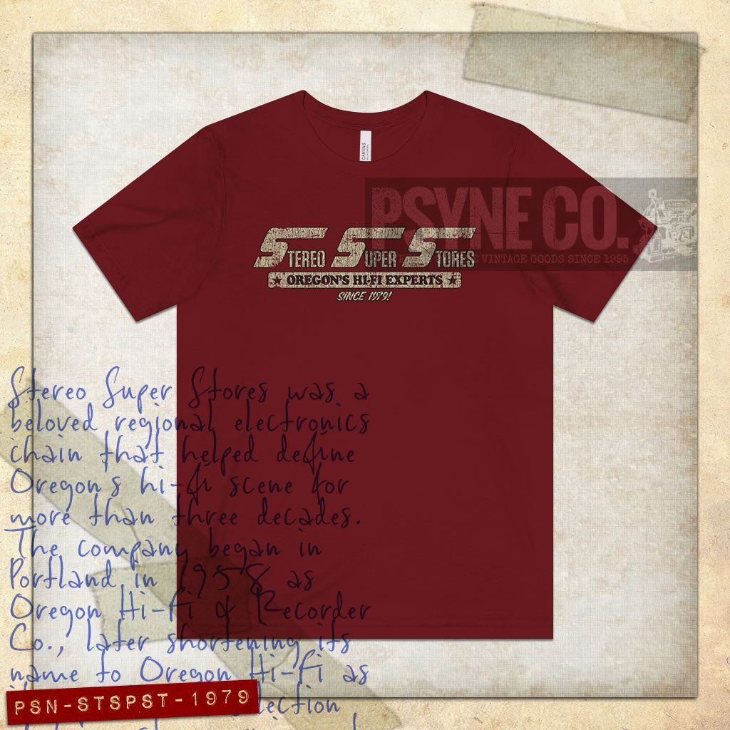 Stereo Super Stores 1979 Vintage Men’s T-Shirt