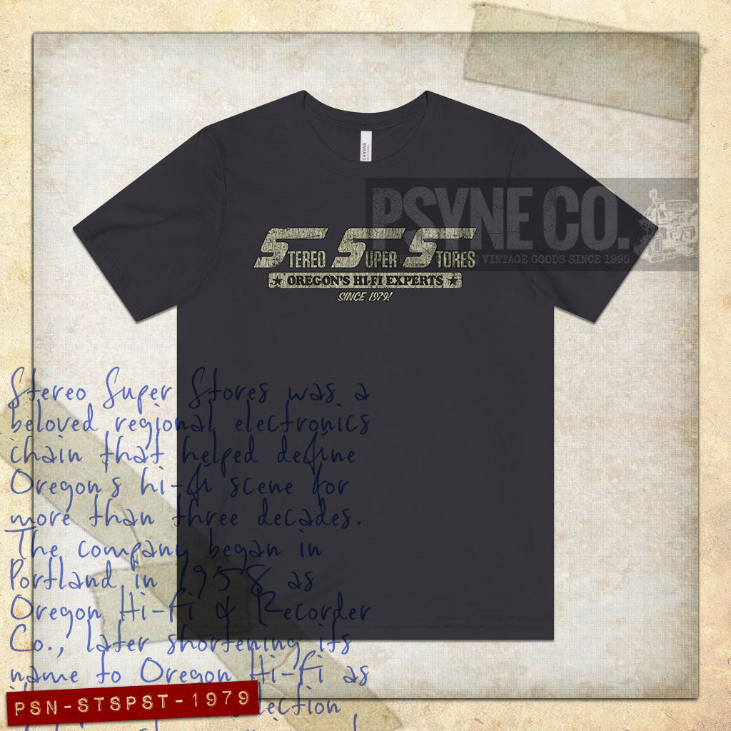 Stereo Super Stores 1979 Vintage Men’s T-Shirt