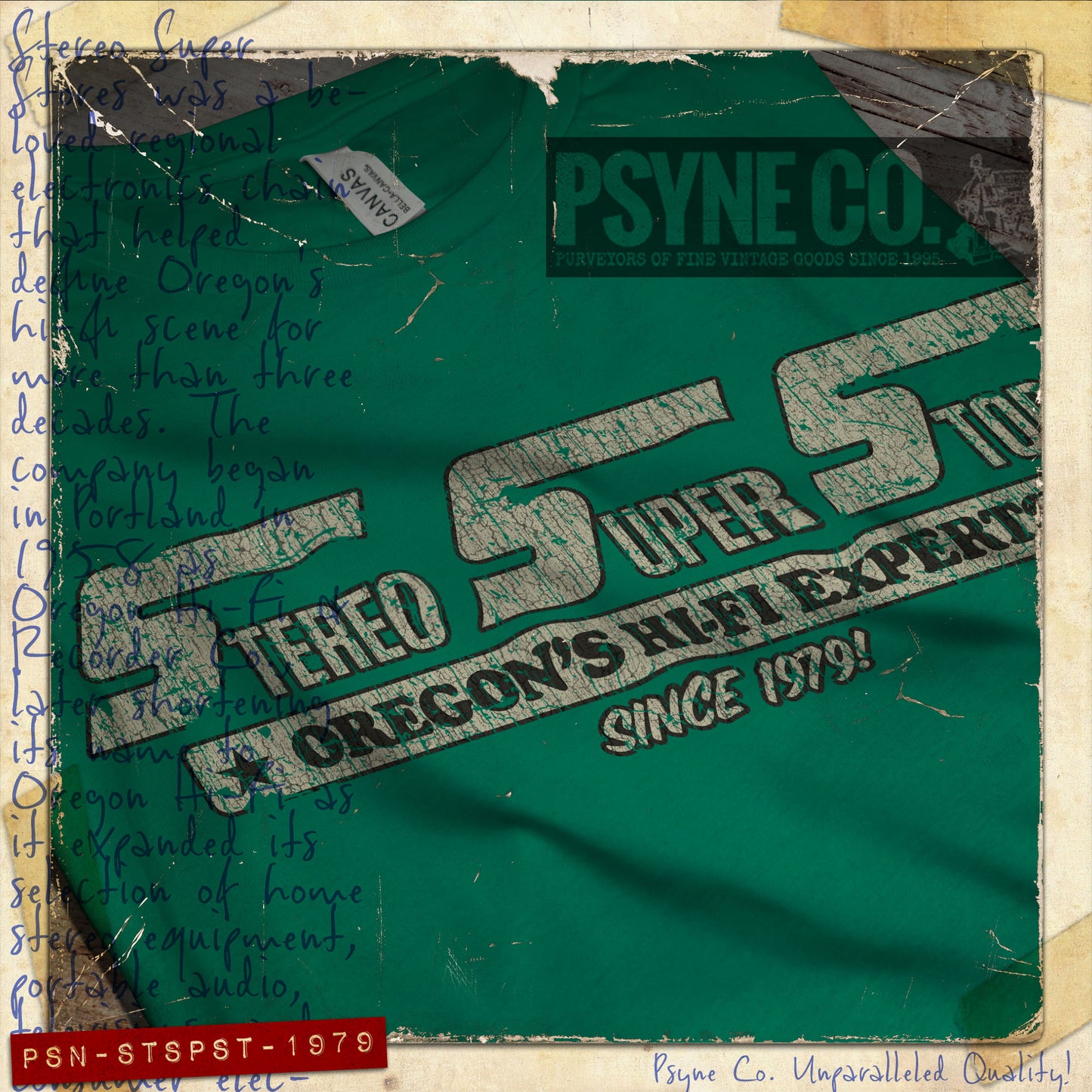 Stereo Super Stores 1979 Vintage Men’s T-Shirt