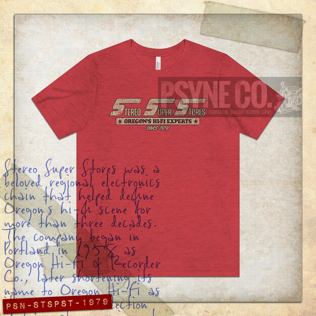 Stereo Super Stores 1979 Vintage Men’s T-Shirt