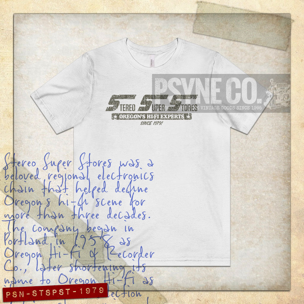 Stereo Super Stores 1979 Vintage Men’s T-Shirt