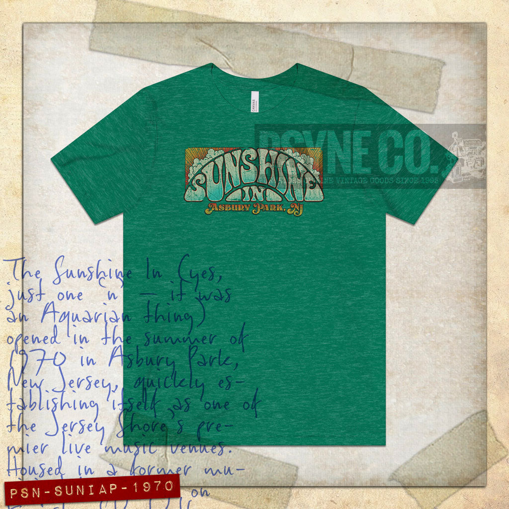 Sunshine In Asbury Park 1970 Vintage Men's T-Shirt