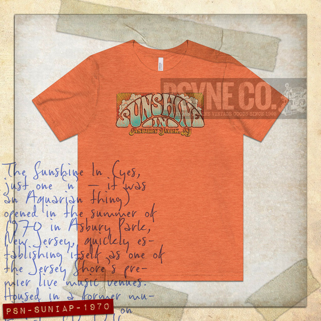 Sunshine In Asbury Park 1970 Vintage Men's T-Shirt
